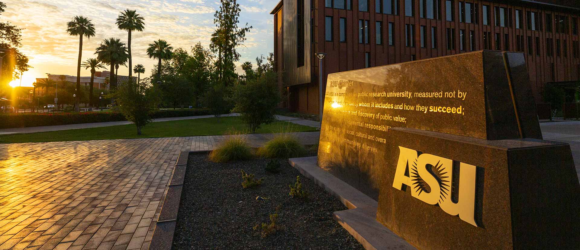 ASU Charter sign